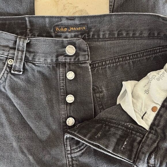 Nudie Steady Eddie II Black Change Jeans - Picture 9 of 14